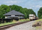 Rolling past the old Depot
